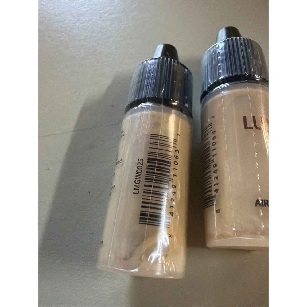LUMINESS GLOW Airbrush Brightener .25 oz.- Lot Of 2 Brand New Sealed